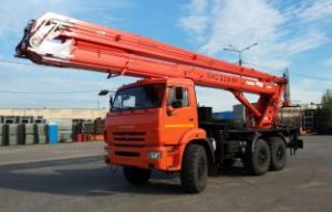 Аренда автовышки АГП-28 по цене от 850 руб./час