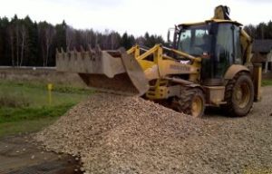 Отсыпка участка