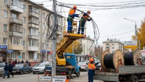 демонтаж инженерных кабелей