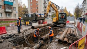 демонтаж инженерных сетей