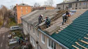 демонтаж кровли и крыш