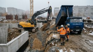 отсыпка участка под строительство